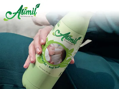 Asimil branding company logo design food illustration logo