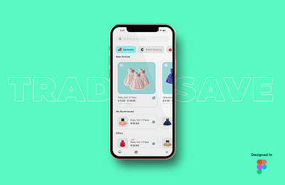 Tradesave Mobile Application abstract app design e commerce figma flat landing page mobile application photoshop products ui uiux design ux design vector