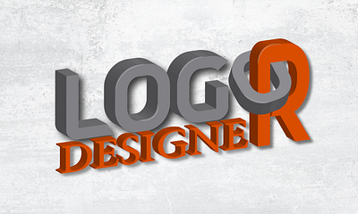 Logo Designer 3D 3d 3d logo 3dlogo adobe illustrator art brand identity branding design graphic design icon identity illustration logo logo 3d logo design logotype typography ui ux vector