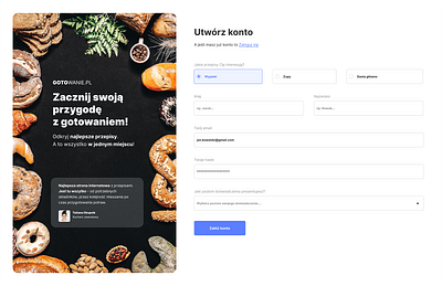 Sign up page design figma typography ui ux webdesign