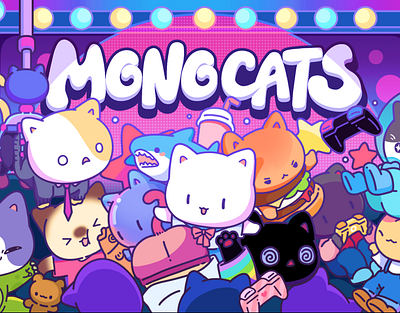 Monocats celerart design graphic design ui ux web design