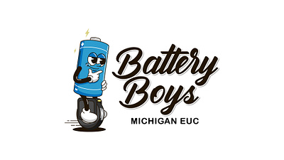 Battery Boys Logo Design branding illustration logo