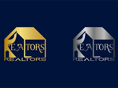 Realtors Lettering Logo adobe illustrator art brand identity branding design graphic design icon identity illustration lettering lettering logo logo logo design logo lettering logotype typography ui ux vector