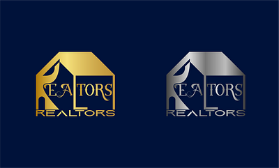 Realtors Lettering Logo adobe illustrator art brand identity branding design graphic design icon identity illustration lettering lettering logo logo logo design logo lettering logotype typography ui ux vector
