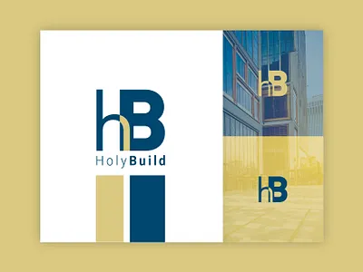 Logo for HolyBuild branding graphic design logo webdesign