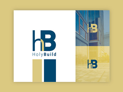 Logo for HolyBuild branding graphic design logo webdesign
