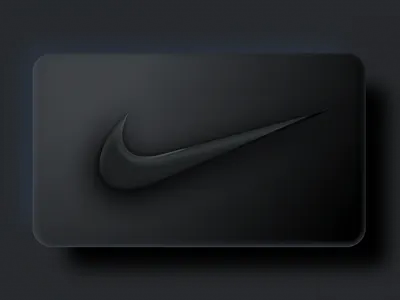 Nike dark figma icon nike