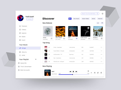 Music Dasboard