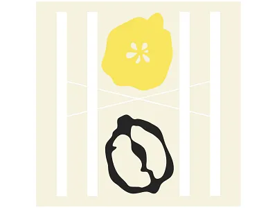 (): Lemon concept graphic design