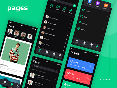 ui pages-dark version ui