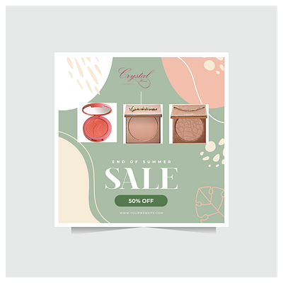 Social media post graphic design