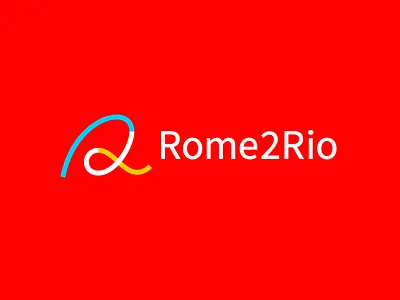 Rome 2 Rio app brand identity brandmark city communication concept connect logo logodesign network road storozhevantosha symbol travel trip