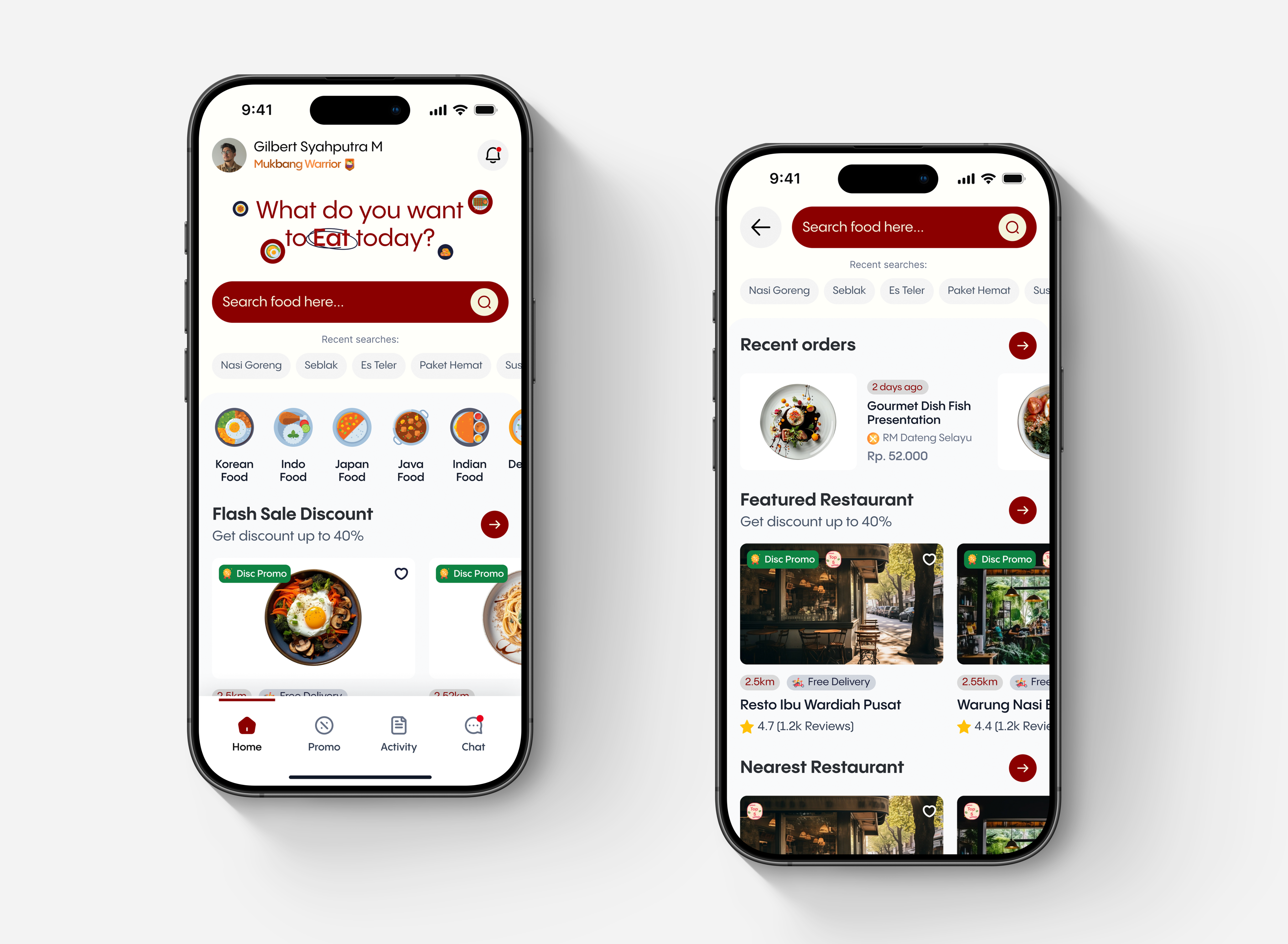 Food Delivery - Mobile App 🍽️ app app design app ui design clean delivery delivery app food food app food app interface food delivery food delivery app mobile app mobile design ordering ordering app restaurant app ui uidesign uiux ux