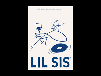 Lil Sis Poster animated poster animation branding design graphic design moving poster poster