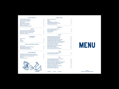 Lil Sis Menu branding design graphic design illustration menu design