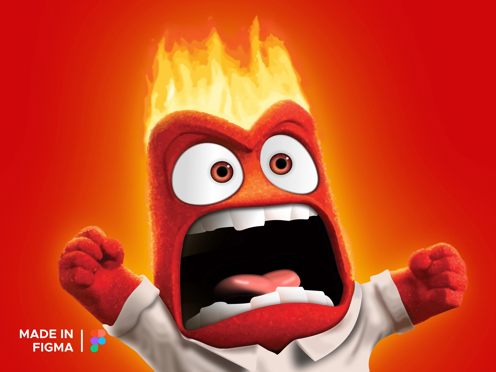 Inside Out - Anger by Gaurav jamini on Dribbble