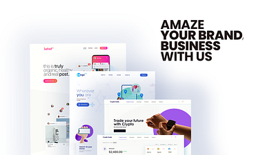 Landing Page Design abstract business website design design agency herobannero landingpage minimalist design new 2022 design ui design ux design