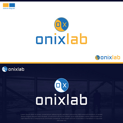 Onixlab Company logo branding design graphic design illustration image retouch logo motion graphics photo edit vector