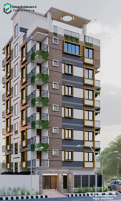 highrisebuilding 3d animation architecture exteriordesign highrisebuilding interiordesign
