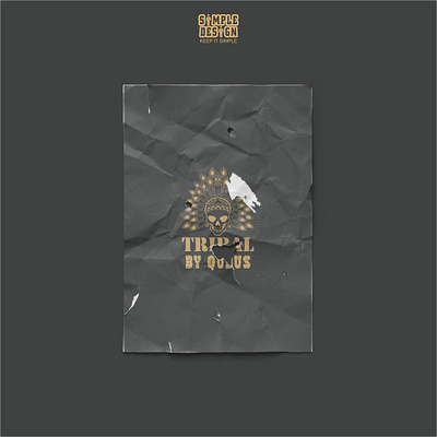 Qubus: Tribal apparel design art design clothing design coreldraw design embossed graphic design photoshop skull design sweater design tshirt design