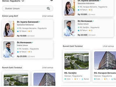 Sahabat Sehatku android app app health hospital registration ui ux