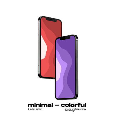 9 Minimalist and Colorful Phone Wallpapers background colorful customized design digital art etsy graphic design iphone minimalist personalization phone wallpaper technology wallpaper