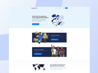 Gameshield ddos ddos protection gta gta v landing page minecraft product protection sas