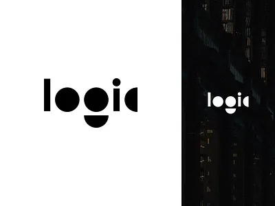 Logic | neural computing | wordmark logo ai ai logo black and white logo brand identity geometric design geometric logo logic logo design machine learning minimal logo minimalist neural neural computing neural network primitive shapes robots tech logo tech startup visual identity wordmark