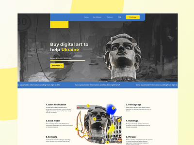 Ukraine project . crypto nft nft project project ukraine