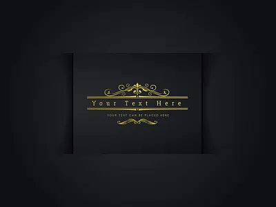 Luxury Greeting Card abstract