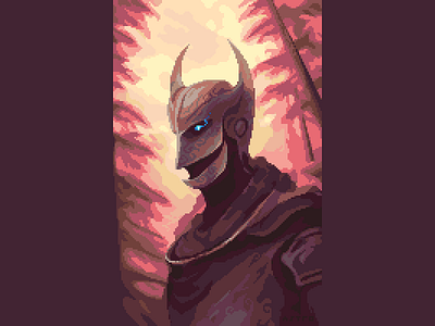 Owl Knight autumn knight owl pixel pixelart