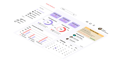 Dashboard design prototype ui ux webdesign