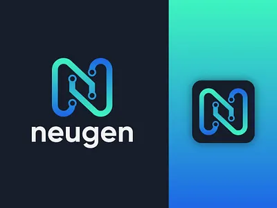 Neugen - Letter N Logo Design app branding creativelogo design graphic design icon illustration logo logo design logobrand logodesinger logoinspire nlogoconcept ui vector website