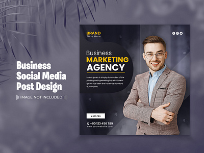 Business Social Media Post Template Design facebook