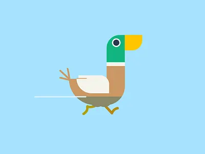 Caption this art cartoon character design character illustration duck duckling illustration illustrator swimming vector