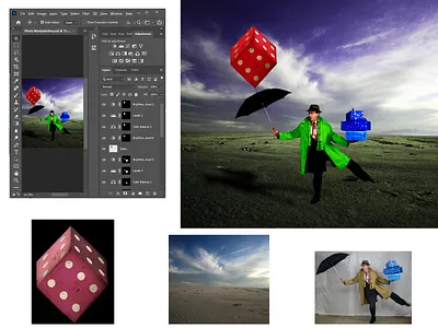 Standing Man adobe photoshop design photo manipulation