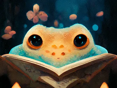 Noble Sand Frog design graphic design illustration