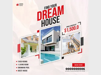 Social media post graphic design