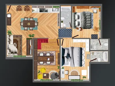 Interior Designs artwork branding design graphic design illustration image interior design photoshop