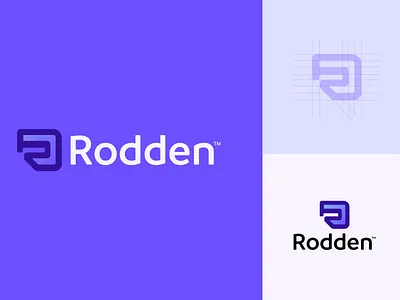 Rodden Logo Design asrafuluix branding design flat icon illustration logo logo design logo maker logofolio minimal modern logo r letter logo r logo rodden logo tech logo typography