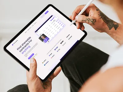 Porcupine Landing Page Design branding header landing page landing page design procurement procurement website ui uiux website website design
