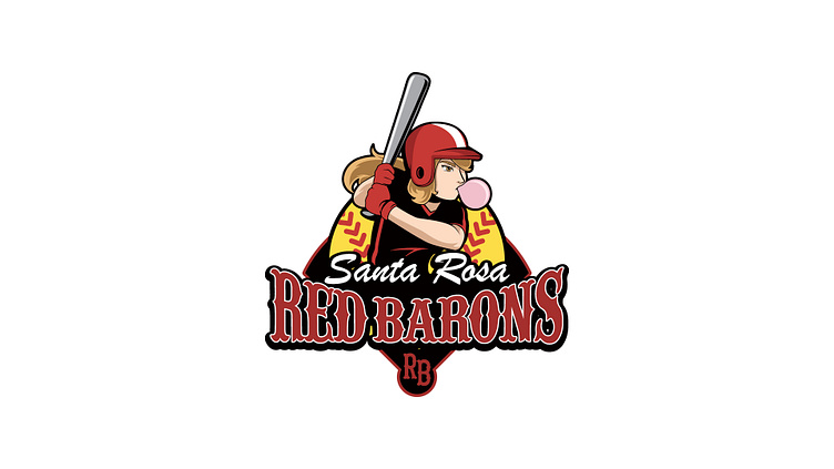 Santa Rosa Red Barons Logo Design by Aditya Wardhana on Dribbble