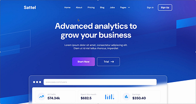 Dynamic Analytics Dashboard with Scroll Animations! ani bran dashboard logo react ui website