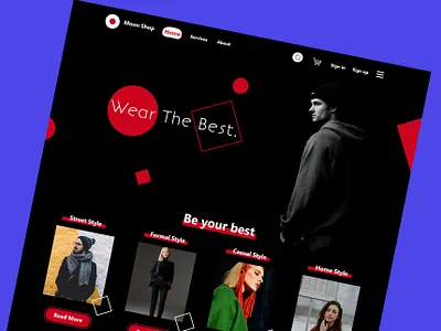 Online Website design graphic design illustration logo typography ui ux