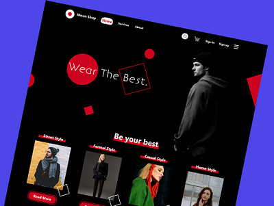 Online Website design graphic design illustration logo typography ui ux