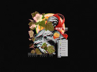 I want to eat! black collage collage art collage maker collageart collages cover art creative design digital collage history statue scribbble visual design