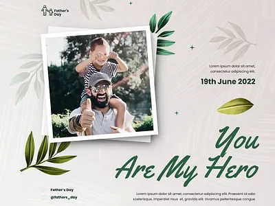 Social media post graphic design