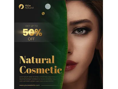 Social media post graphic design