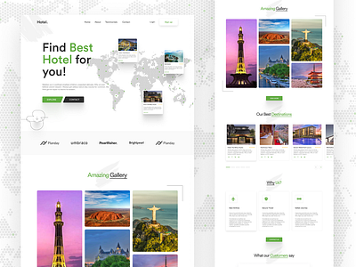 Travel Booking Website Design book booking booking template figma figma free free template free ui hotel hotel booking resort booking ui kit