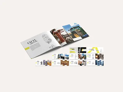 Excel Engineering Company Profile design graphic design illustration logo design